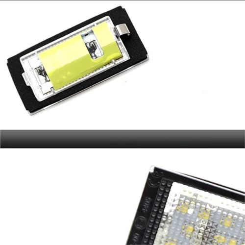 Luz LED de matrícula para BMW E46 4 puertas y Touring kit de 2 lámparas blancas sin error Canbus 5