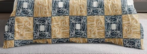 Image of The Royal King Collection 350 TC King Size Bedsheet with 2 King Size Pillow Covers| Beautiful Designer Flat Sheet | Luxury Soft Sheet (3pcs Set) |108x108 inches. (Multicolor-6618)