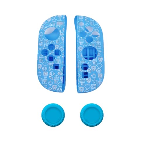 Skin adesiva morbido per Switch 2 per controller di gioco joy-con custodia protettiva antiscivolo silicone blu