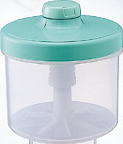 リス Risu E-30 Instant Pickle Container, Round, Green, 0.8 gal (3 L), High Pets, Recipes Included, Made in Japan