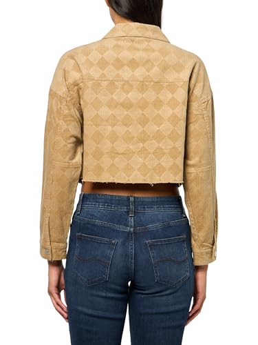 Forever 21 Women's Checkered Trucker Jacket2