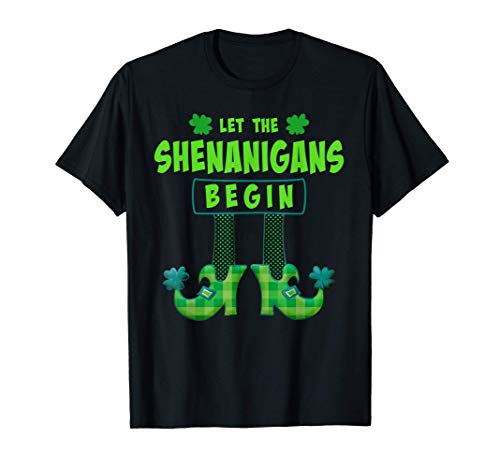 Que empiecen las travesuras - Paddy - Día de San Patricio Camiseta