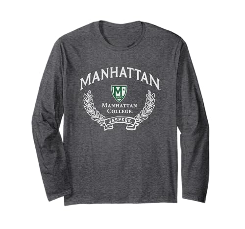 Manhattan Jaspers Victory Vintage Officially Licensed Long Sleeve T-Shirt