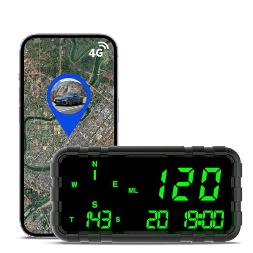 GPS Tracker for Vehicle Car Tracker Device Digital GPS Speedometer MPH Odometer Heads up Display HUD