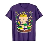 King Cake Mardi Gras Baby T-Shirt Louisiana Gift T-Shirt