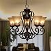 LightInTheBox Island Country Vintage Style Chandeliers Flush Mount Painting Lighting Fixture Lamp