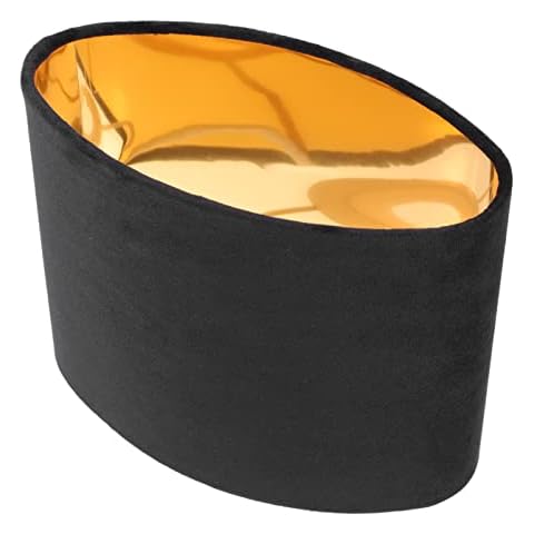 minkissy Oval Fabric Lampshade for Table Lamps Cover