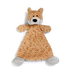 DEMDACO Fitzgerald Fox Brown Children’s Plush Rattle Blankie