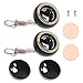DriSentri Car Tweeters, 2pcs 450W T250 Car Horn Dome Tweeter Audio Loudspeaker Car Stereo Treble Speaker for Cars