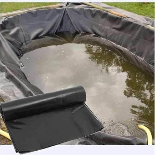 HynJGih Pond Liner Revestimiento for estanques de peces, revestimiento impermeable de geomembrana for estanques de peces, arroyos, fuentes y jardines acuáticos para estanques, Fuentes de Agua y Jardin