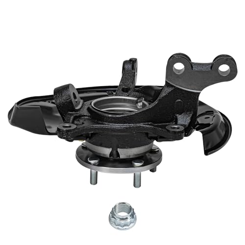 Image of Detroit Axle - Front Steering Knuckles & Wheel Hub Bearings Struts Sway Bars Kit Replacement for Lexus RX350 RX450h Toyota Highlander