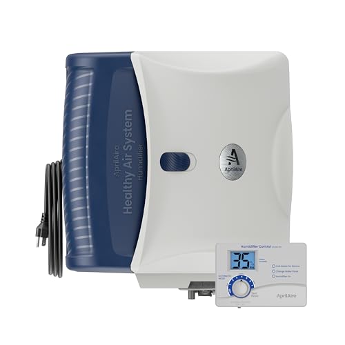AprilAire 720A Whole-House Fan-Powered Evaporative Humidifier – 21 Gallons Per Day
