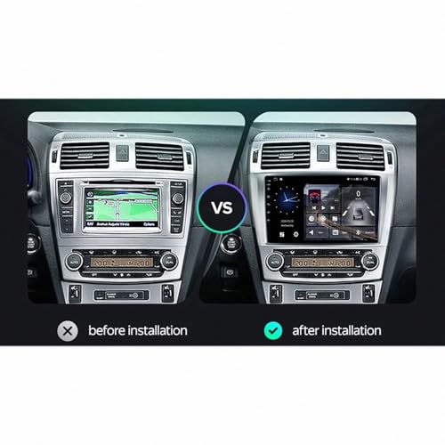 Pantalla de Coche con Carplay para actualizar Toyota Prius Plus sin cables y con manos libres 2