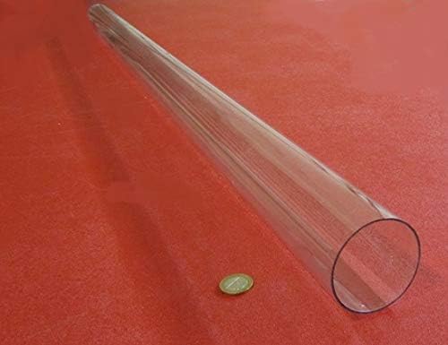 Polycarbonate Round Tube 2 1/2" (2.50") OD x 2 3/8" (2.375") ID x 1/16" Wall x 48" (More Length Options)