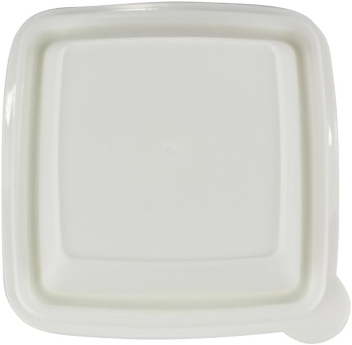 Home-X - Pickle Storage Container with Strainer Insert, The Ultimate Kitchenware Food Saver for Preserving and Keeping Edibles Fresh, White