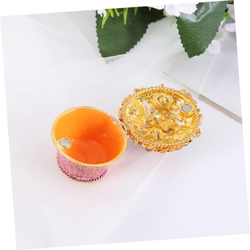 Boîte à bijoux émaillée fleur : la solution contre la perte de vos petites bagues - 4