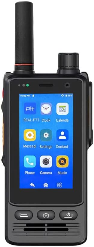 IP68 ANYSECU W63 4G Network Radio, Work with Zello PTT Real PTT Poc Radio, Android Mobile Phone US Band Frequency