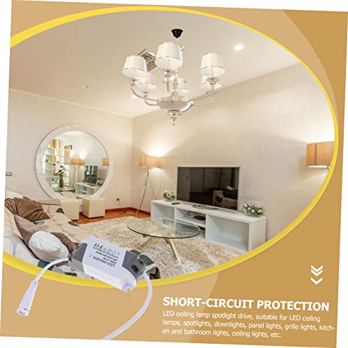 DOITOOL 2 Unidades Motorista De Led Adaptador Led Para Luzes De Tira Adaptador Dc Adaptador 12v Para