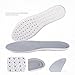 MONSHMU 1 Pair Insoles High Elastic Energy Insoles Sweat, Gray
