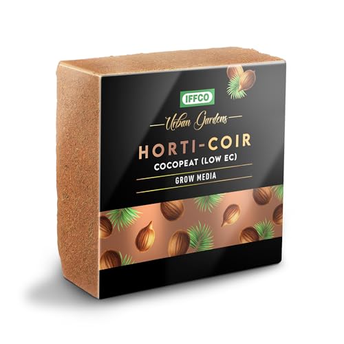IFFCO Urban Gardens - Cocopeat Expand 5kg Upto 75 litres - Low EC...