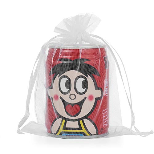 Wudygirl 100pcs White Organza Bags