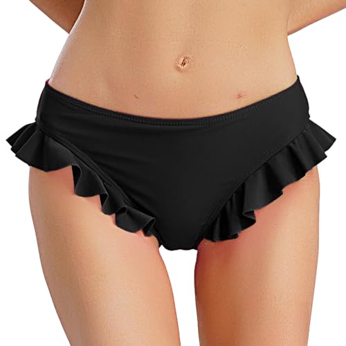 Sywiyi Damen Badeslip Schwimmhose mit...