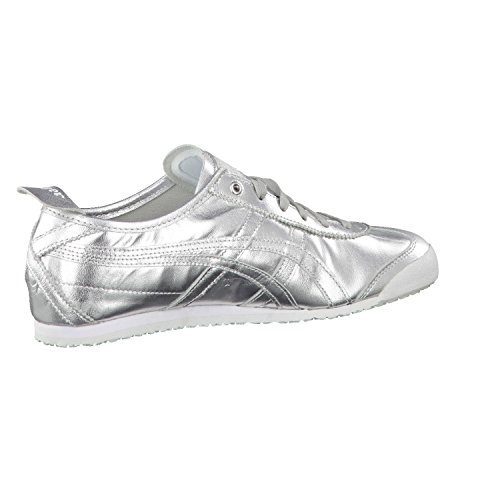 Image of Onitsuka Tiger Men's Mexico 66 Sneaker, Silver /Silver 9393, 8.5