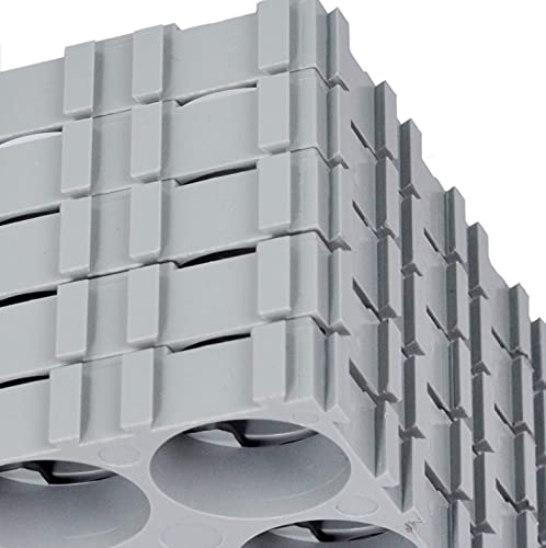 J-Chen Fireproof Material 4X5 Cell Spacer 18650 Lithium Battery Plastic Holder Bracket (Pack Of 32) #TOP5