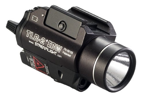 Streamlight 69165 Tlr-2 Irw 300-Lumen Strobing Rail Mounted Tactical Light With Ir Laser, Black #TOP1