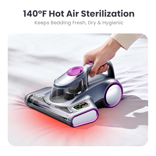 Image of ezly Mattress Vacuum Cleaner with 18KPa Strong Suction, Mattress Cleaner