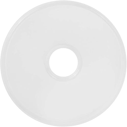 Bandejas de cuero de frutas, 1 unidad de 12.2 pulgadas, bandejas de cuero de frutas de silicona blanca para deshidratador de alimentos, hojas