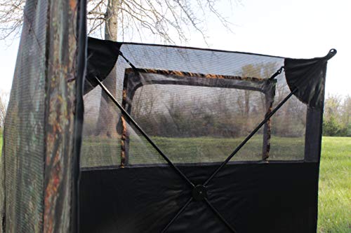 ALPHA CAM Compact Two-Panel One-Way See-Through Hunting Blind
