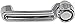 Dorman 91016 Exterior Door Handle Compatible with Select Dodge/Jeep Models, Chrome