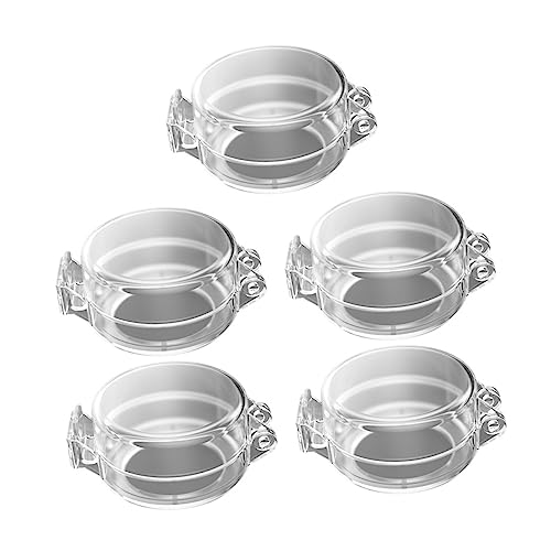 KOCKSHION 5個ガスストーブノブカバー 用 ストーブガード 付 オーブンノブカ