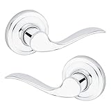 Kwikset Tustin Hall/Closet Lever in Polished Chrome