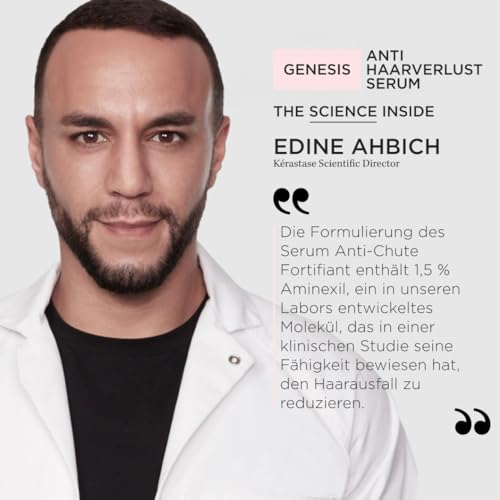 5. Bild von Kérastase Stärkende Haarkur für feines und brüchiges Haar, Gegen Haarausfall und Haarbruch, Sérum Anti-Chute Fortifiant, Genesis, 90 ml