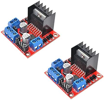 Contrôleur Moteur Pas à Pas L298N - Dual H-Bridge Driver Pour Projets électroniques DIY - Neuf Sous Emballage