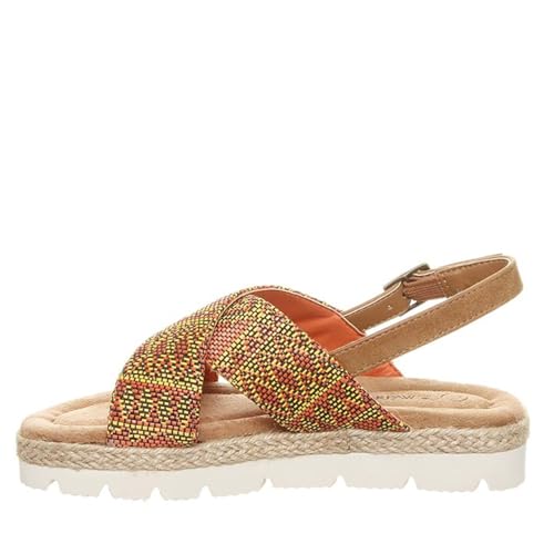 BEARPAW Raelynn Yellow Youth Multiple Colors | Youth's Sandal | Kid's Shoe | Comfortable & Lightweight2