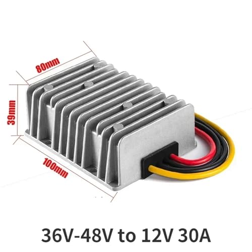 Régulateur abaisseur CC 48V 12V 30A module de conversion de puissance DC-DC étanche