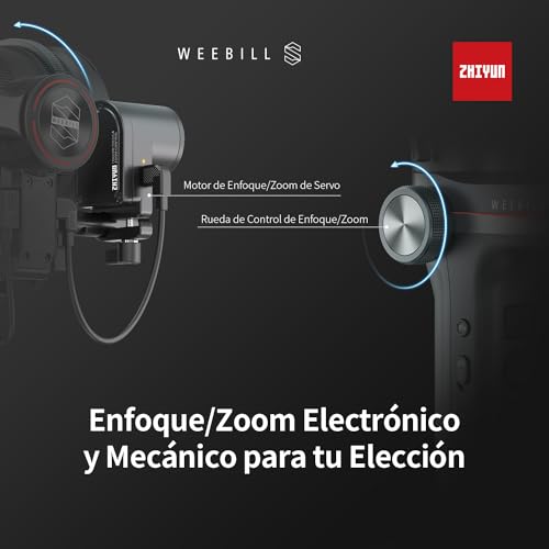 Ficha técnica ZHIYUN WEEBILL-S 3 Ejes para Reflex y Cámara sin Espejo Canon Sony Panasonic Nikon Fujifilm DSLR Cámara Pack Pro de transmisión de Imagen - Fernando Cortés Ficha técnica ZHIYUN WEEBILL-S 3 Ejes para Reflex y Cámara sin Espejo Canon Sony Panasonic Nikon Fujifilm DSLR Cámara Pack Pro de transmisión de Imagen - Fernando Cortés