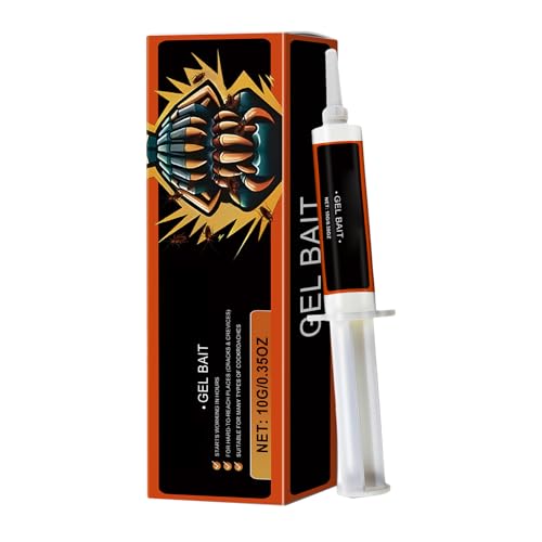 Cockroach Gel Bait,Upgrade Cockroachs Killer Gel Bait,Strong Cockroachs Catcher,Cockroach Killer,Roach Trap Master,Cockroach Bait for Toilet Bedroom Kitchen