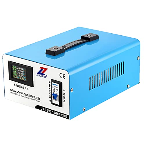 Transformador de Aislamiento de Anillo de CA de 1000 VA, Convertidor de Potencia Aislado de Seguridad de Audio Transformador Antiinterferencias de 220V a 220V 1000W