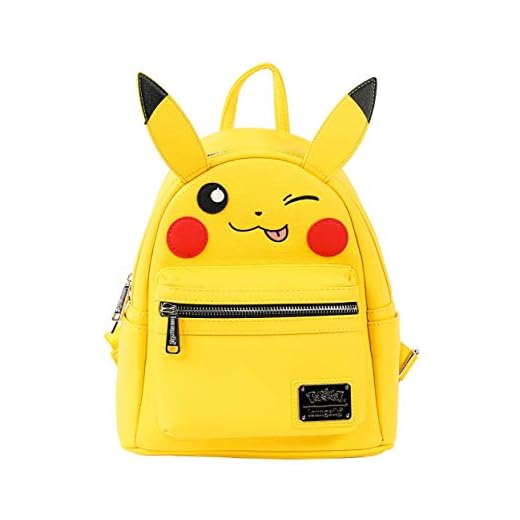 Loungefly Pikachu Faux Leather Mini Backpack Standard