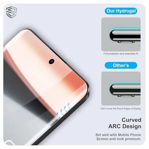 Image of TPU hydrogel Edge to Edge Screen Protector Guard For Redmi Note 13 Pro Plus (6.73 Inch) With Installation Kit | Fingerprint Compatible | Edge to Edge Coverage
