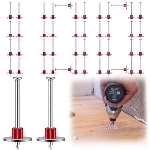 Tandefio CLO-TANDEFIO-202 100 Pcs 2-1/2 Inch Power Actuated Drive Pins Powder Actuated Fasteners Powder Fastening Systems Actuated Drive Pins cover