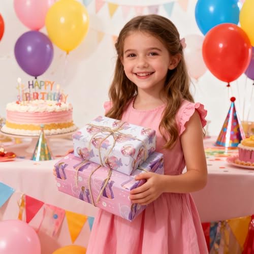 12 PCS Taylor Wrapping Paper, Music Themed Fan Gift Wrap for Girls, Birthday Wrapping Paper for Presents, Decorative for Party Celebration (50 * 70cm) - Image 5