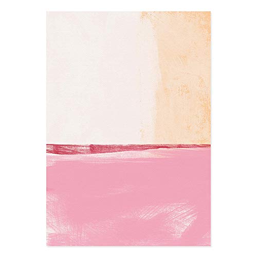 Toile abstraite argent et rose graffiti triptyque minimaliste impression haute définition