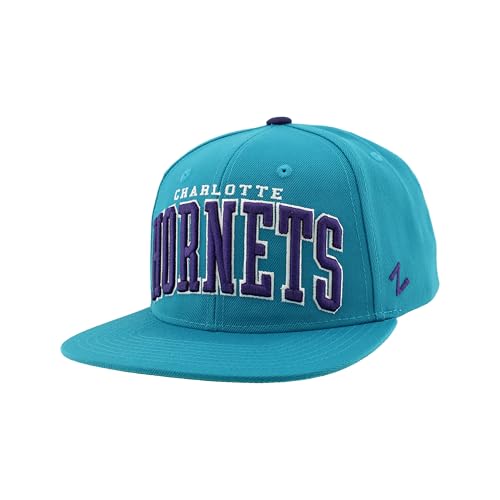 Charlotte Hornets NBA Officially Licensed Adjustable Snapback Hat Flat Bill Z11 Retro Superstar