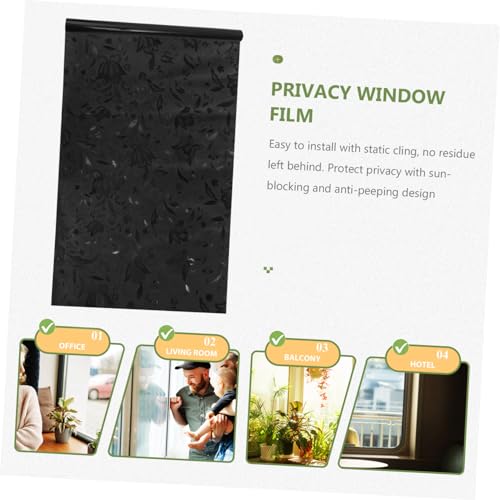 Película para ventana Holibanna privacidad interior 200x45 cm miniatura 4