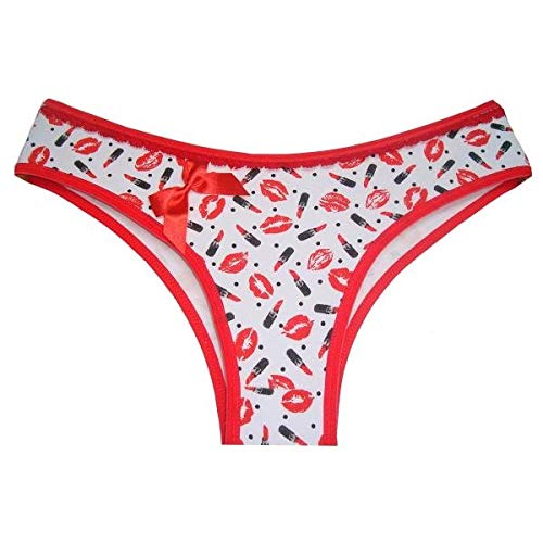 Kit 10 Calcinhas Algodão Estampado